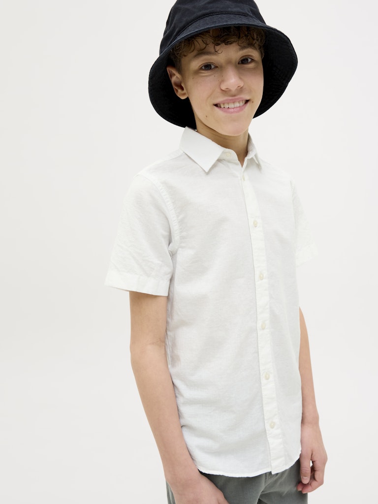 Jack & Jones Jungen Hemden White