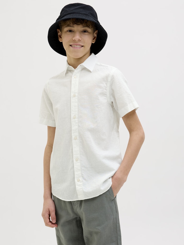 Jack & Jones Jungen Hemden White
