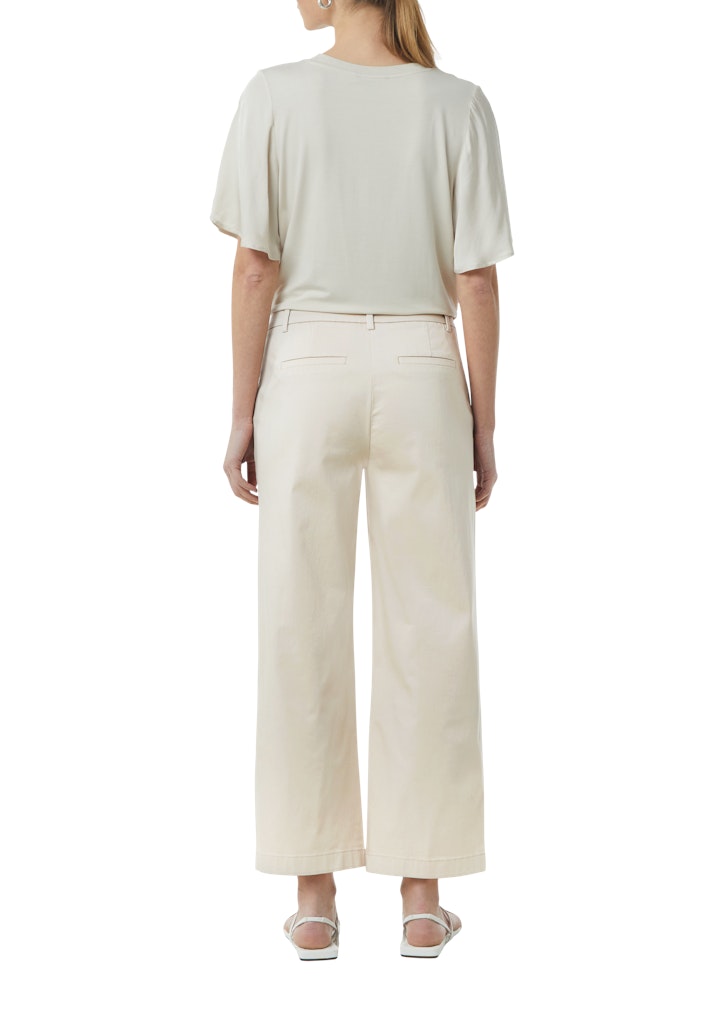 Comma Damen Shorts Brown