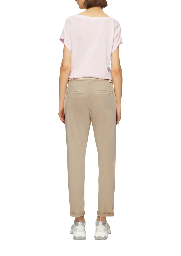 S. Oliver red Damen Hosen Brown