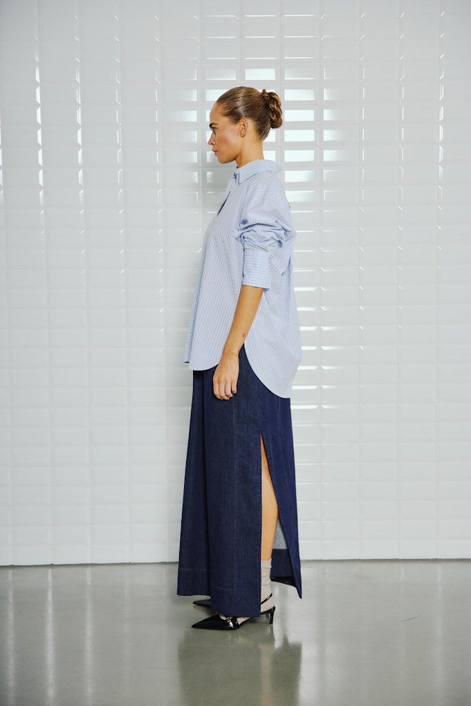 Withblack Damen Tops True Blue