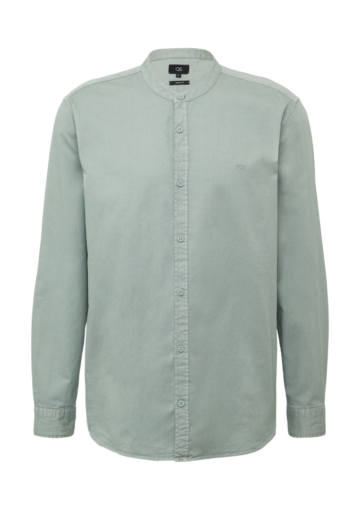 QS by S.Oliver Herren Hemden lang Green