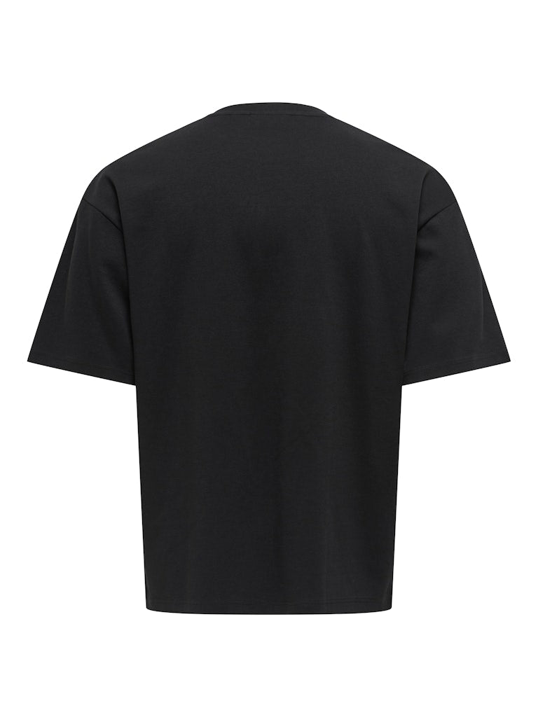 Only & Sons Herren T-Shirts kurz Black