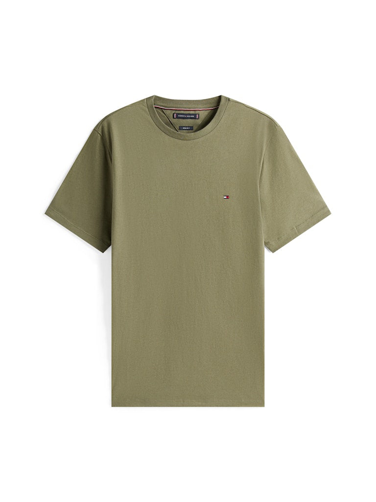 Tommy Hilfiger Herren T-Shirts kurz Pli Green