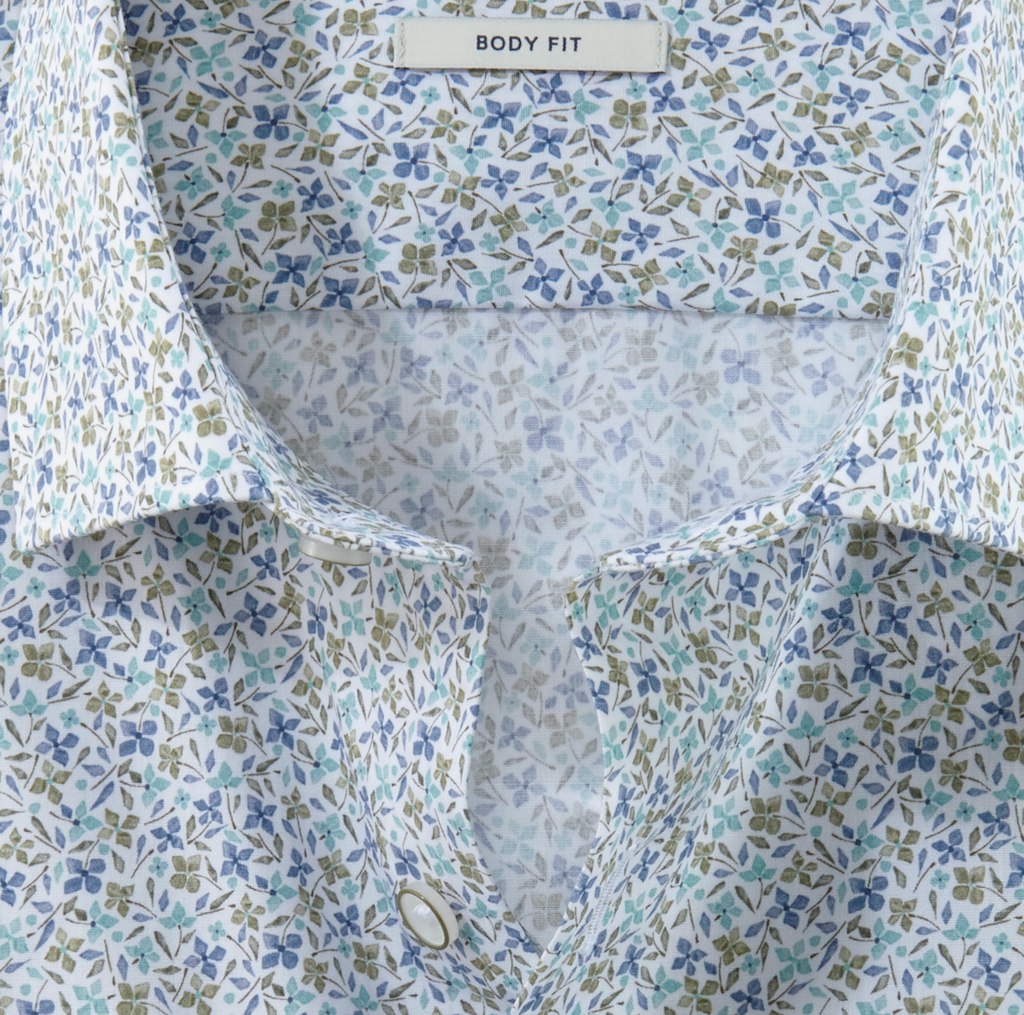 Olymp Herren Hemden lang Mint