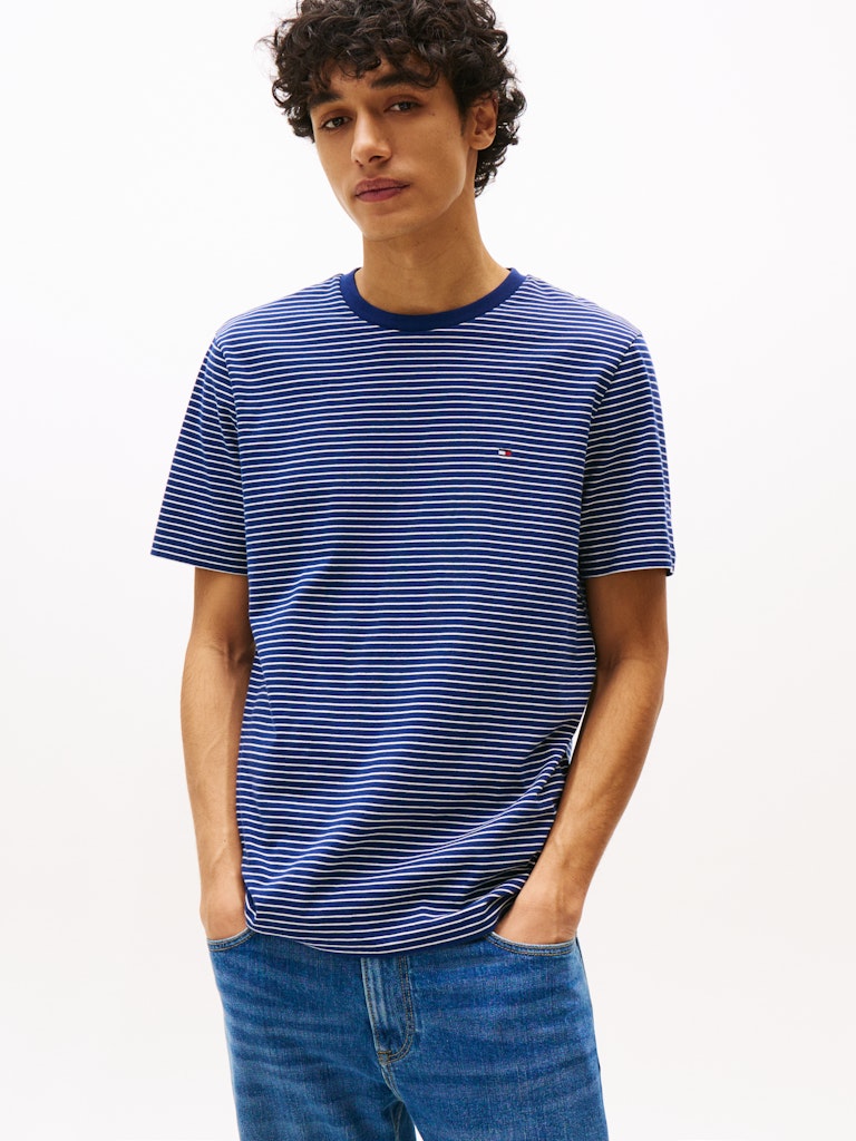 Tommy Hilfiger Herren T-Shirts kurz A Blue