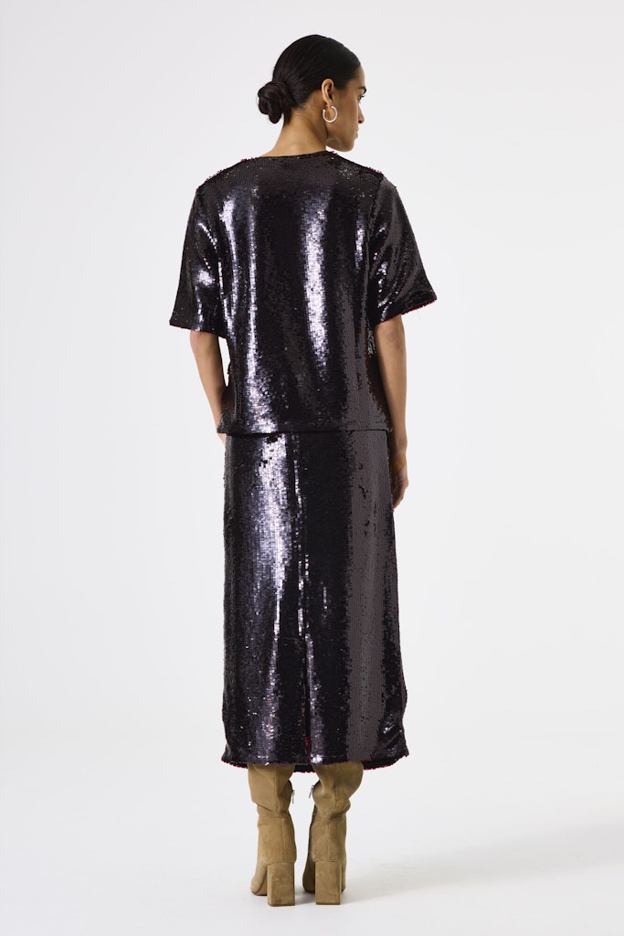 Garcia Damen T-Shirts Scarlet Oak