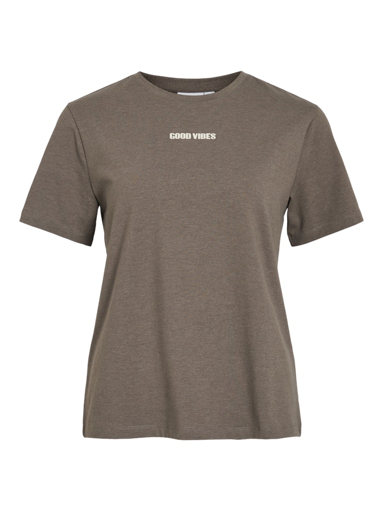 Vila Damen T-Shirts Falcon/Good Vib