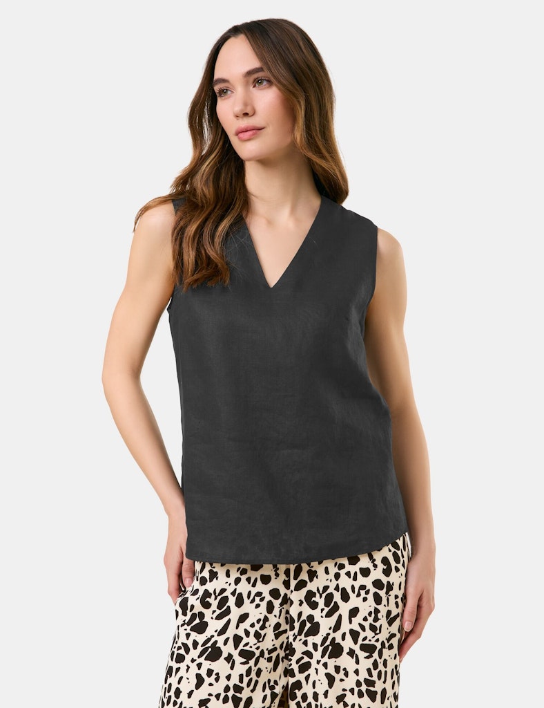 Taifun Damen Blusen Schwarz