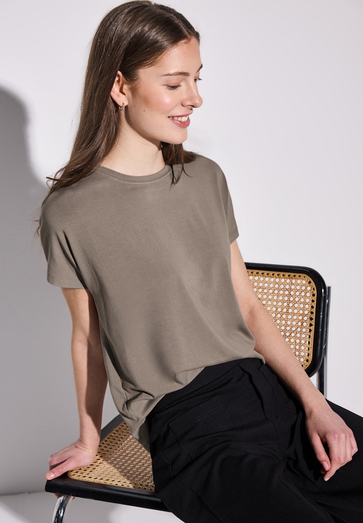 Street One Damen T-Shirts Stone Bro