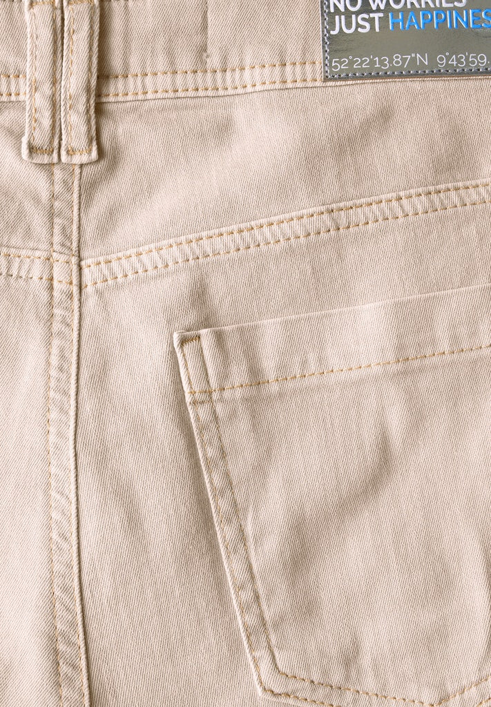 Cecil Damen Hosen Jute Beig