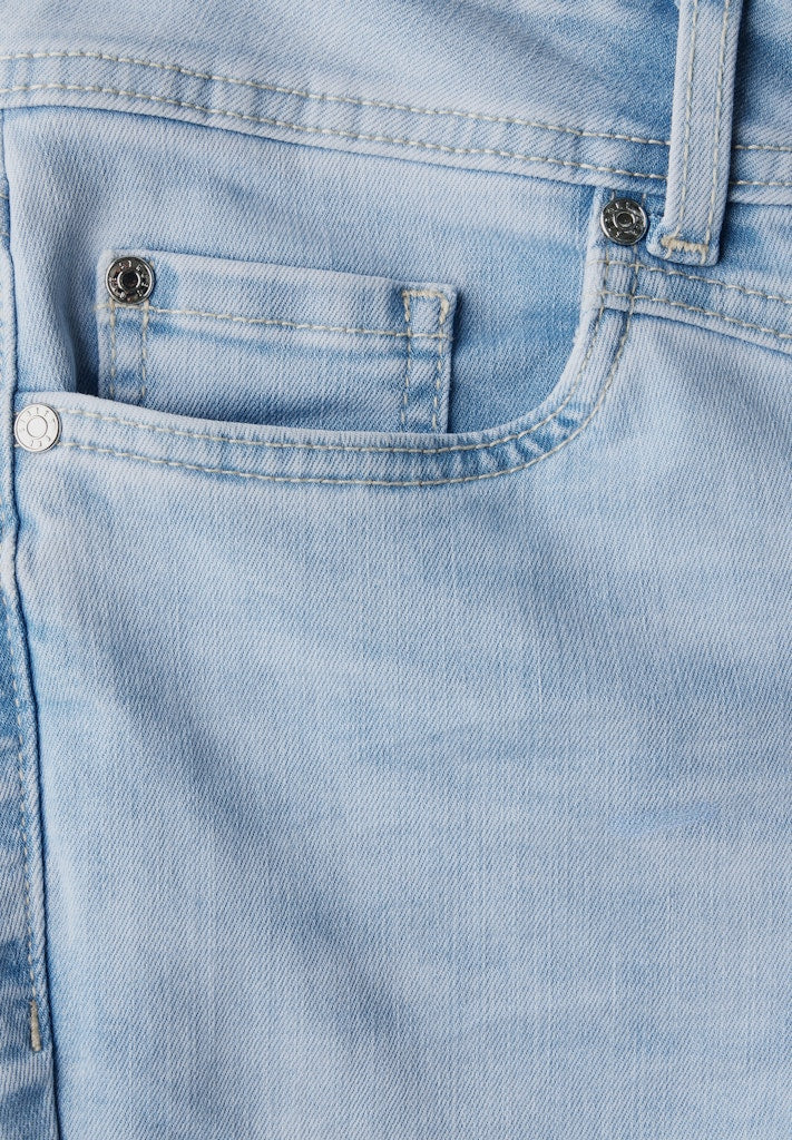 Street One Damen Hosen Light Blu