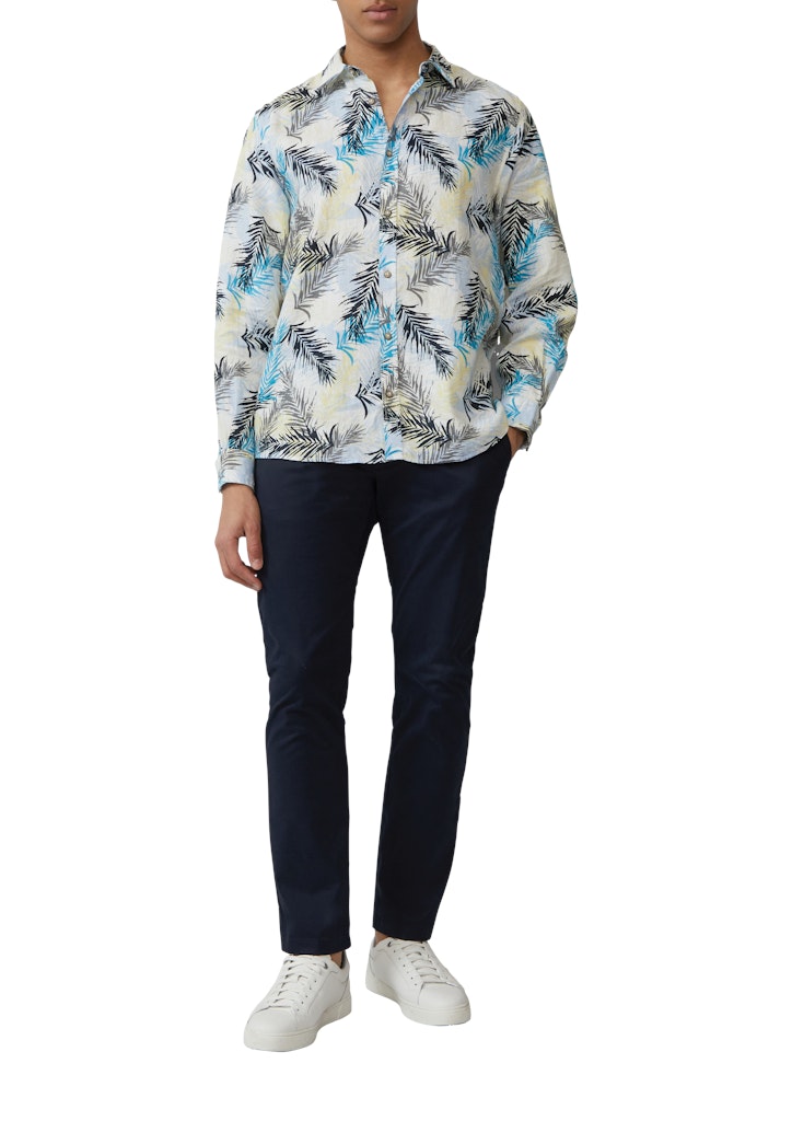 S. Oliver red Herren Hemden lang Blue