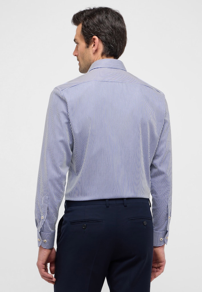 Eterna Herren Hemden lang Marine