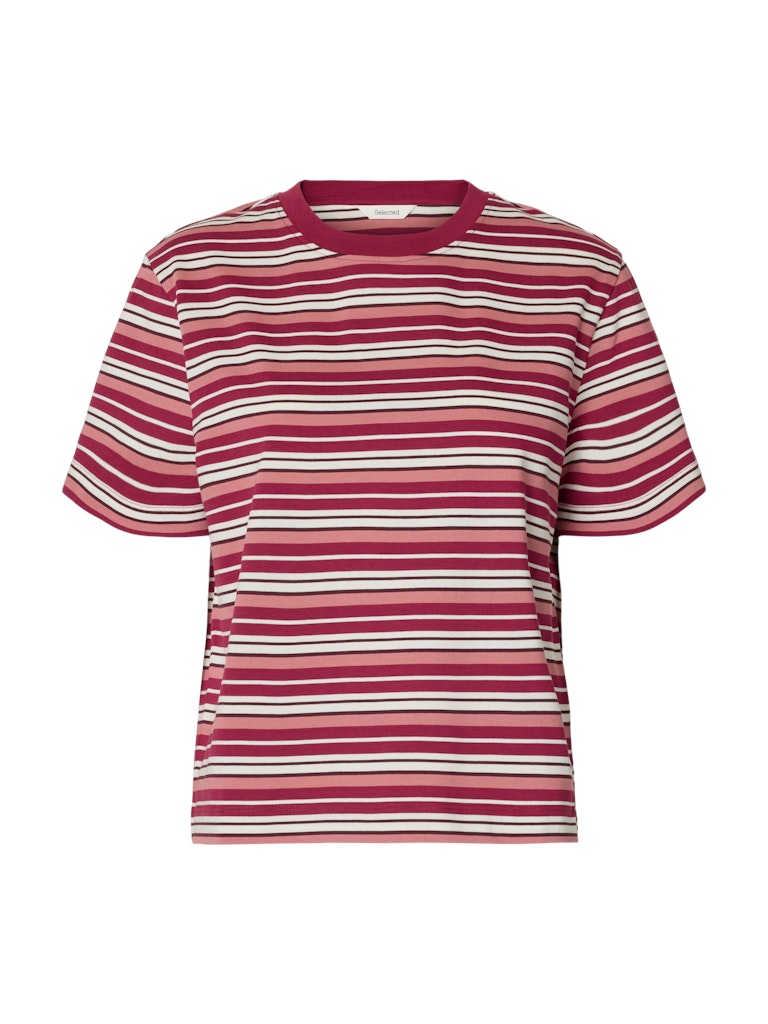 Selected Femme Damen T-Shirts Anemone/Multi S