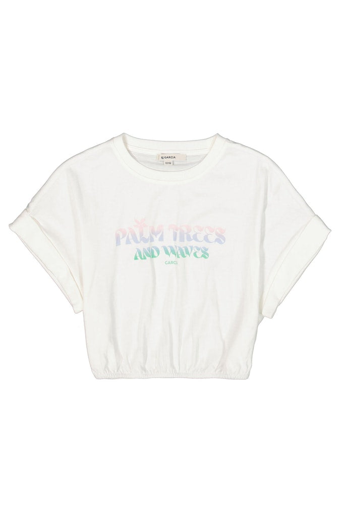 Garcia Mädchen T-Shirts & Tops Off White