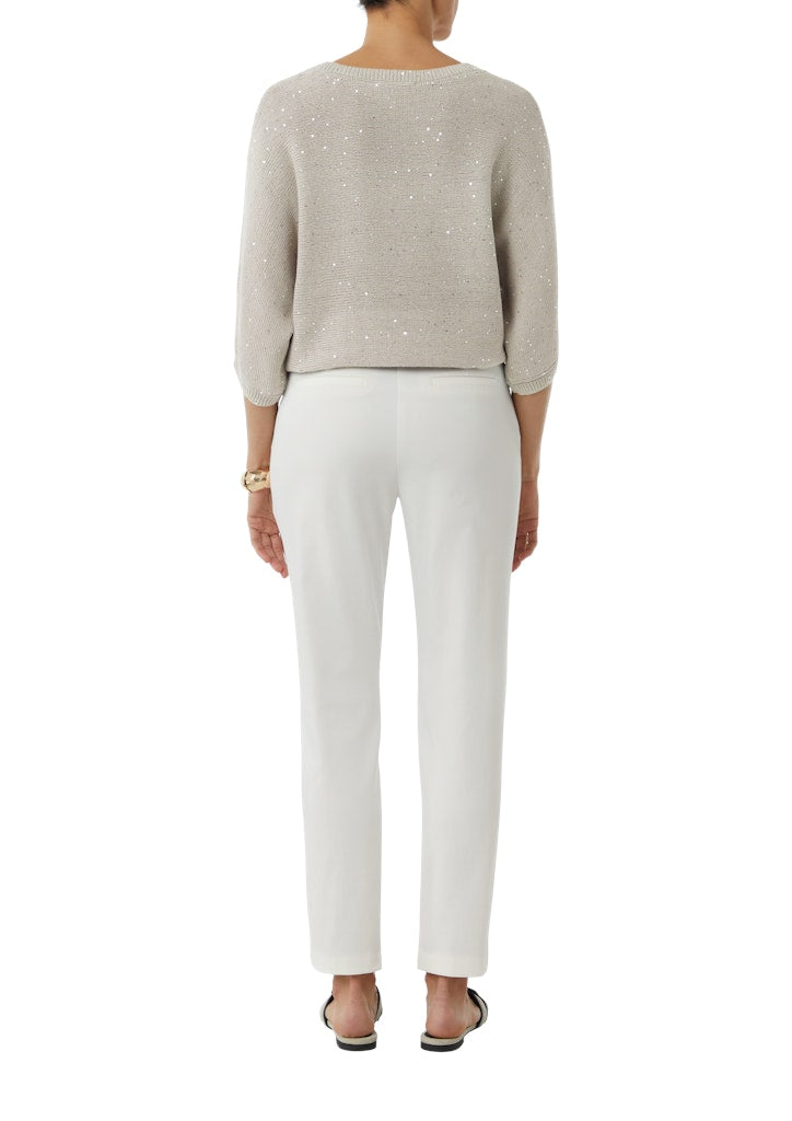 Comma Damen Hosen White