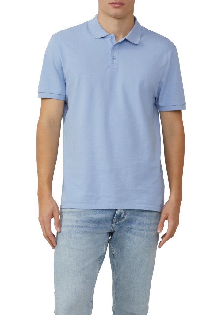 QS by S.Oliver Herren Polo-Shirts Blue
