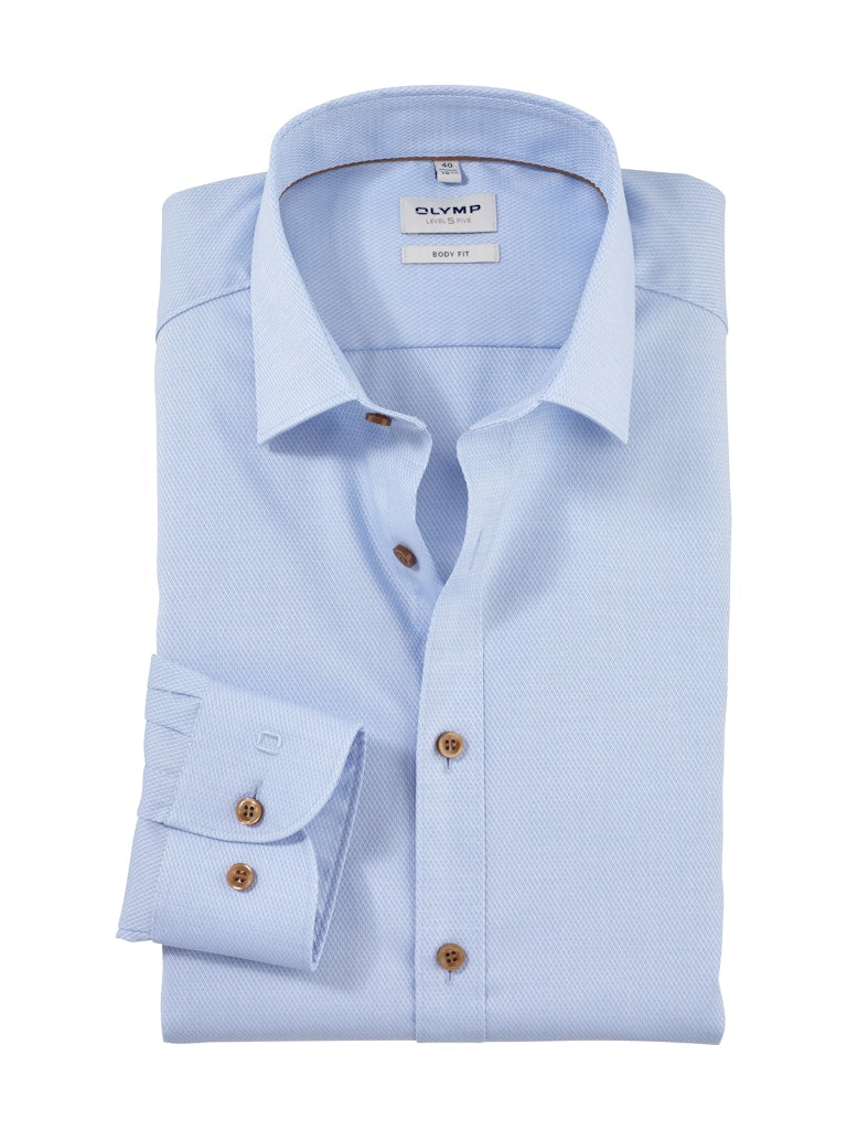 Olymp Herren Hemden lang Hellblau