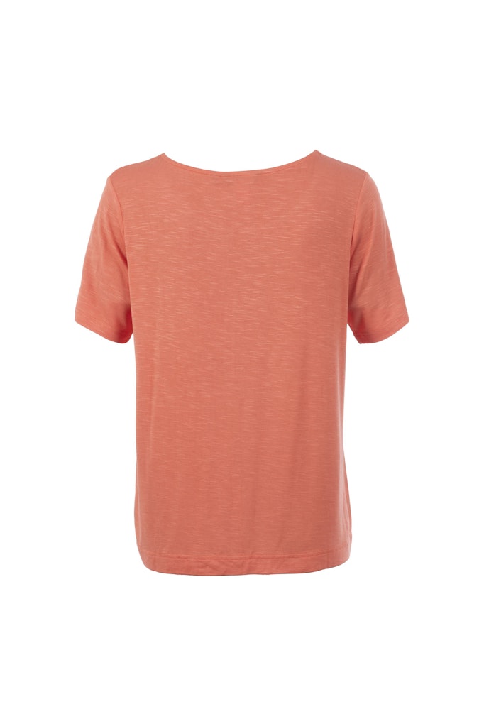 Soquesto Damen T-Shirts Blutorange