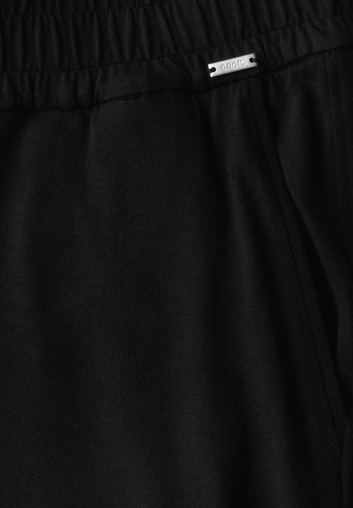Cecil Damen Hosen Black