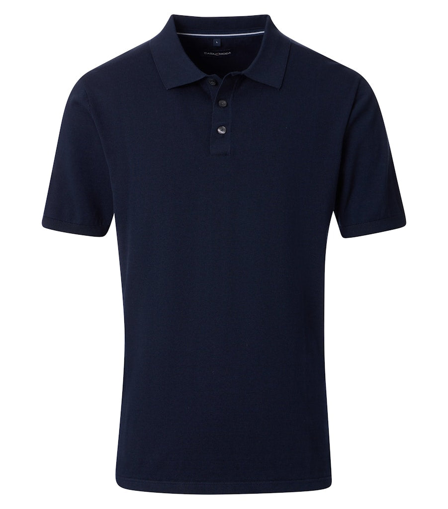 Casa Moda Herren Polo-Shirts Blau