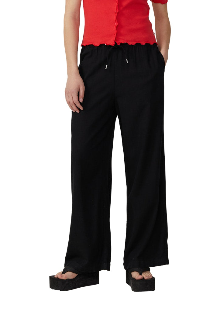 QS by S.Oliver Damen Hosen Grey/Black