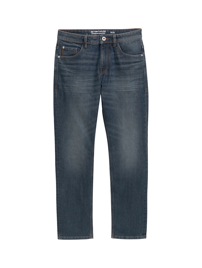 Tom Tailor Herren Jeans Mid Stone Blue
