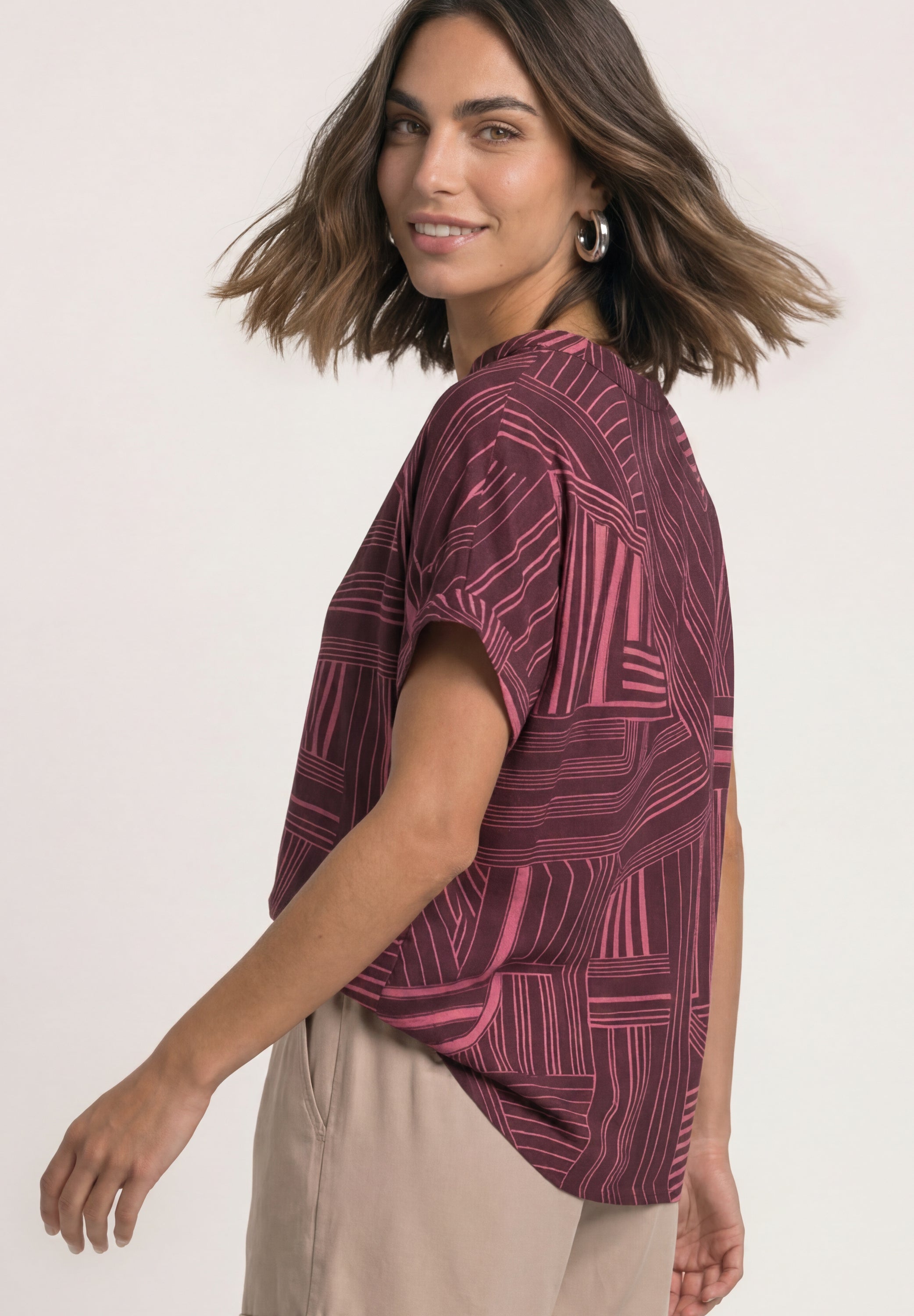 Street One Damen T-Shirts Blush Ber