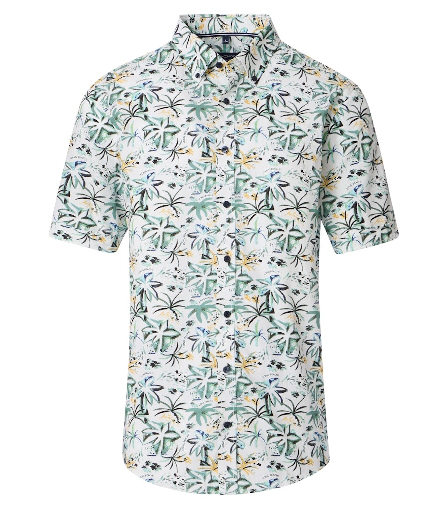 Casa Moda Herren Hemden kurz Aqua Bis Pe