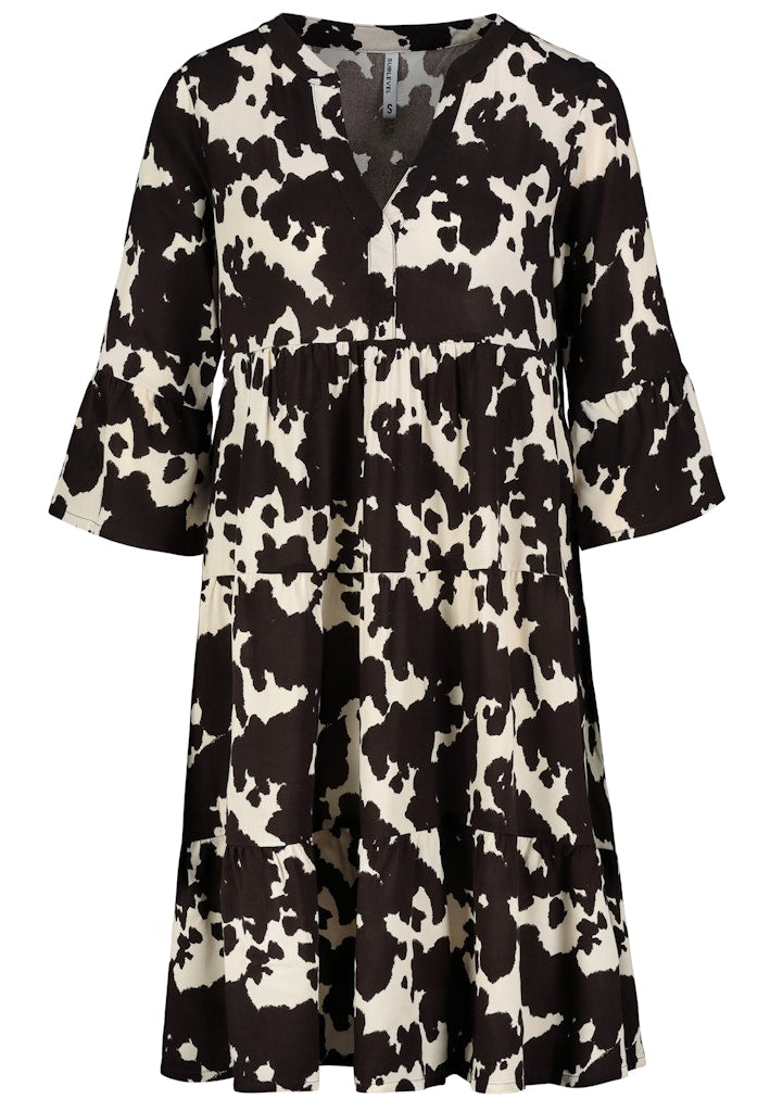 eight2nine Damen Kleider Animal: Deep Ch