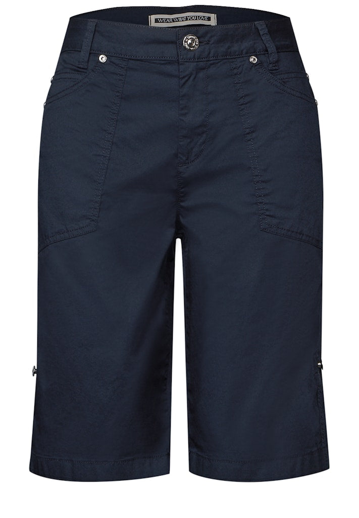 Street One Damen Hosen Deep Blue