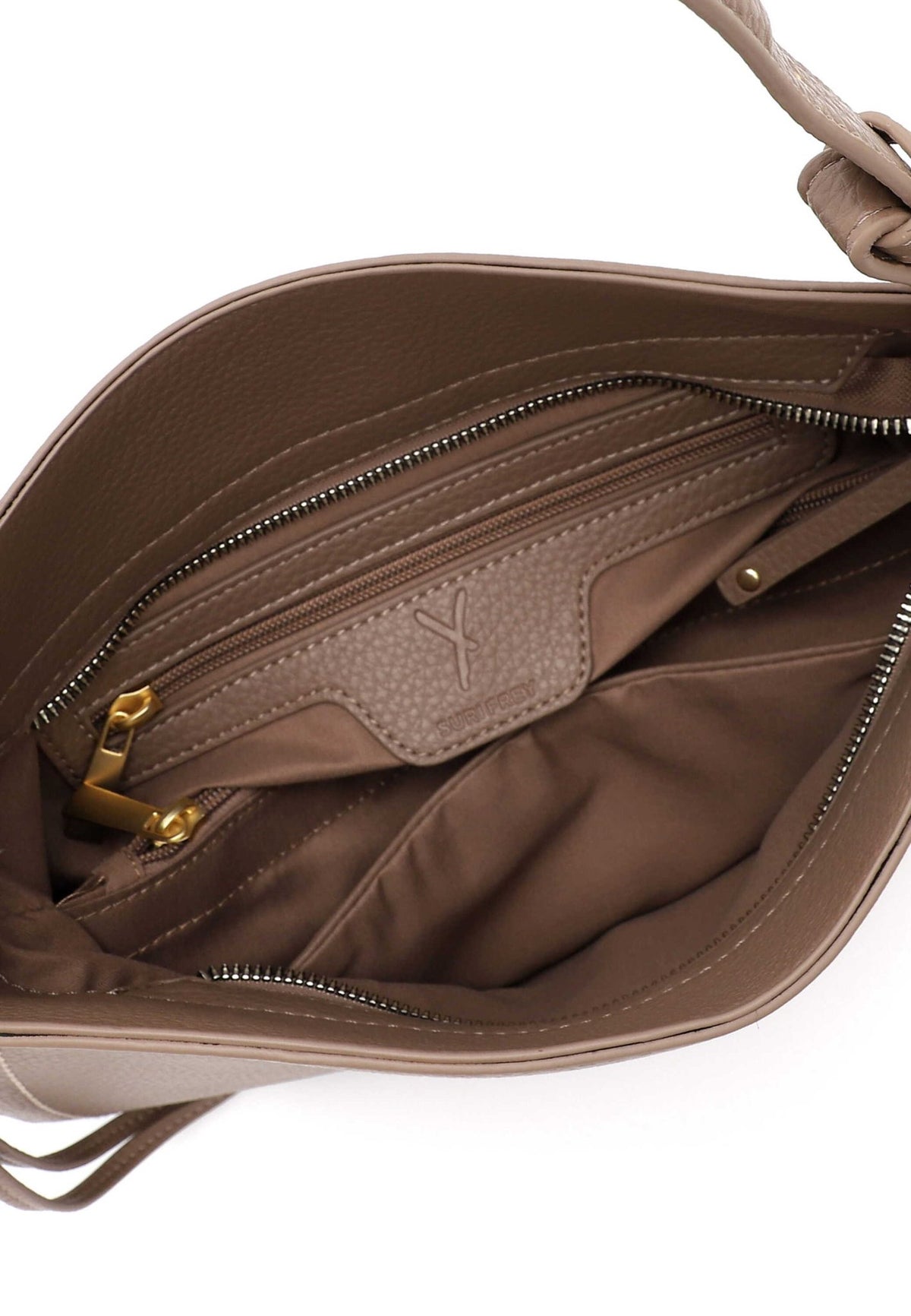 Surifrey Handtasche Taupe