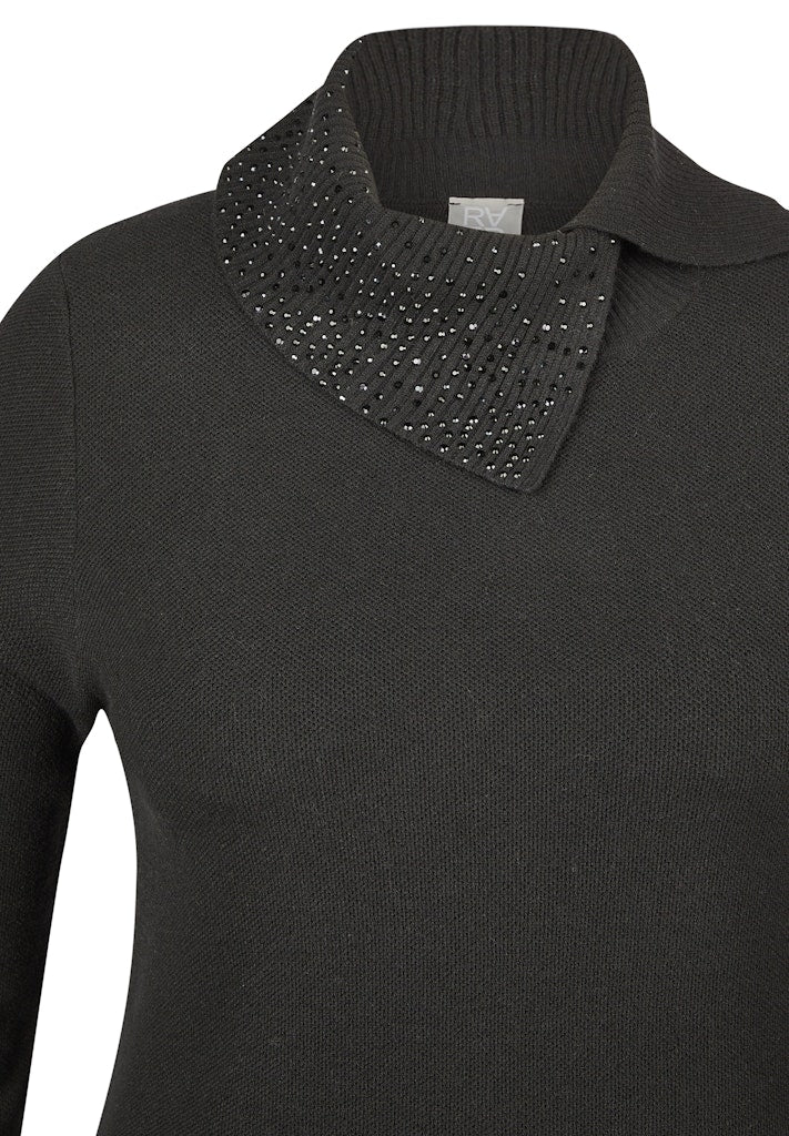 Rabe Damen Pullover Schwarz