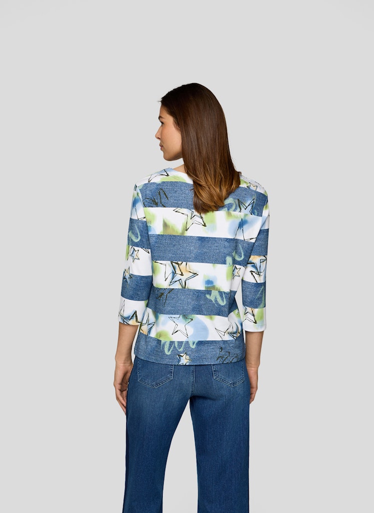 Rabe Damen T-Shirts Dunkel Jeans