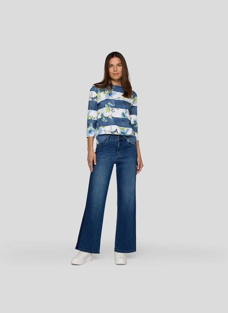 Rabe Damen T-Shirts Dunkel Jeans