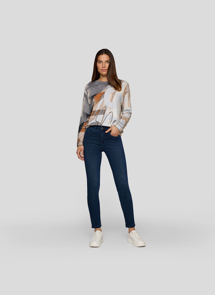 Rabe Damen Pullover Silber