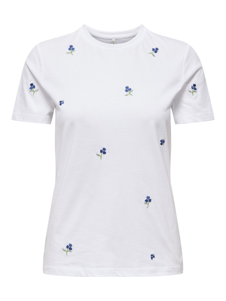 Only Damen T-Shirts Bright White/Tr