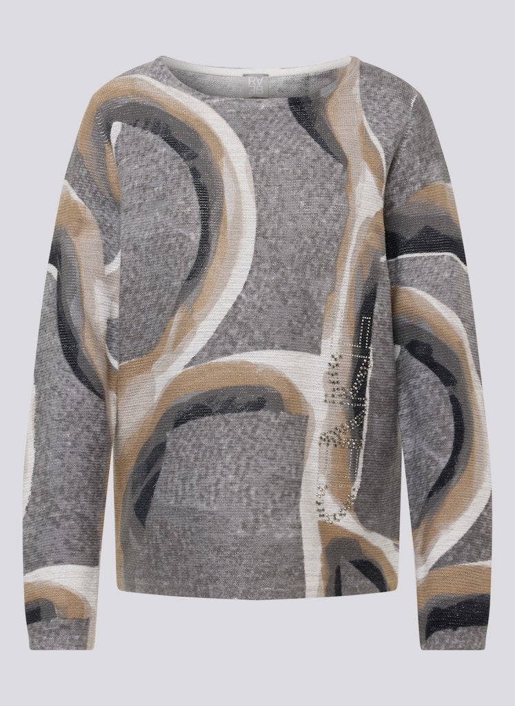 Rabe Damen Pullover Flanell