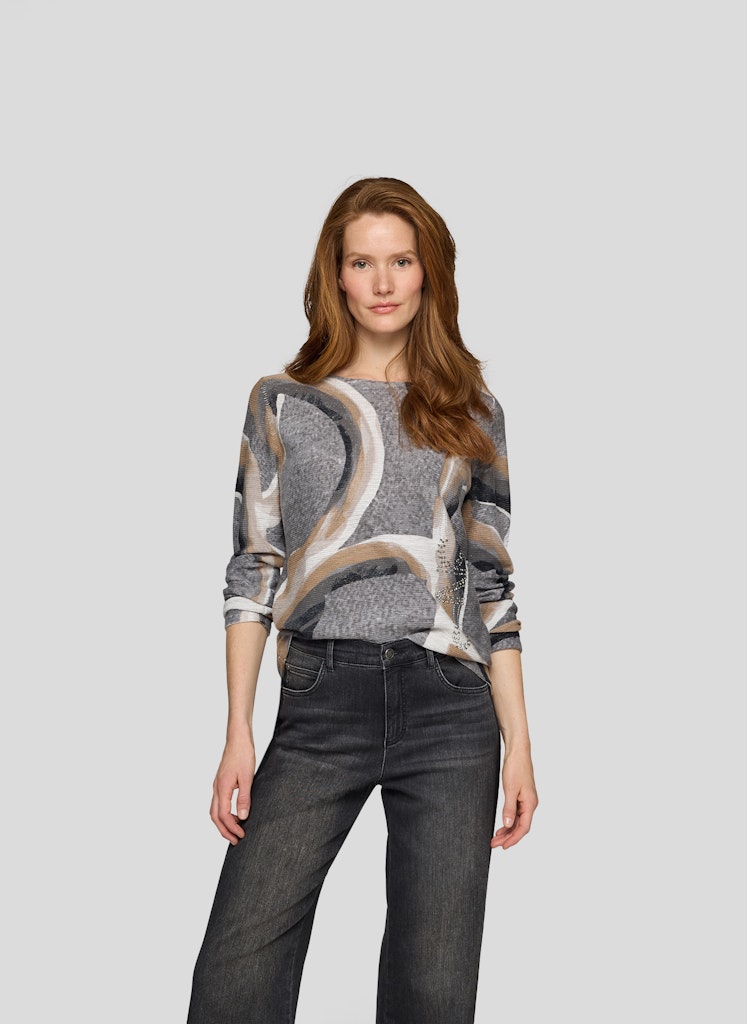 Rabe Damen Pullover Flanell