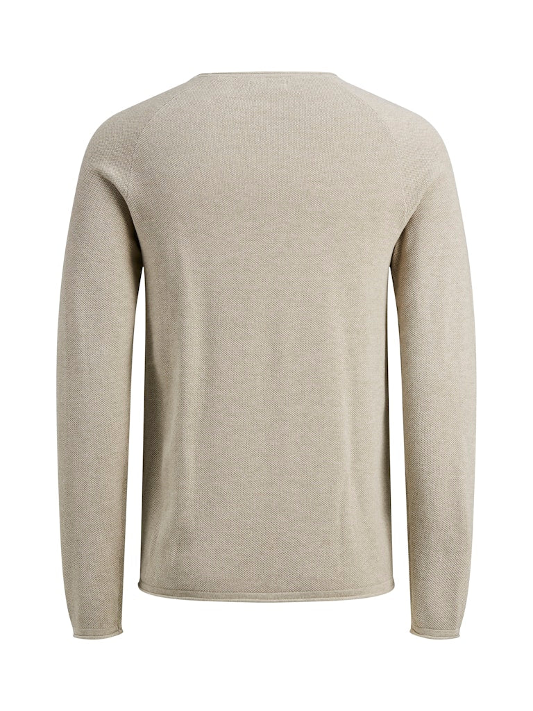 Jack & Jones Herren Pullover Oatmeal/Melange