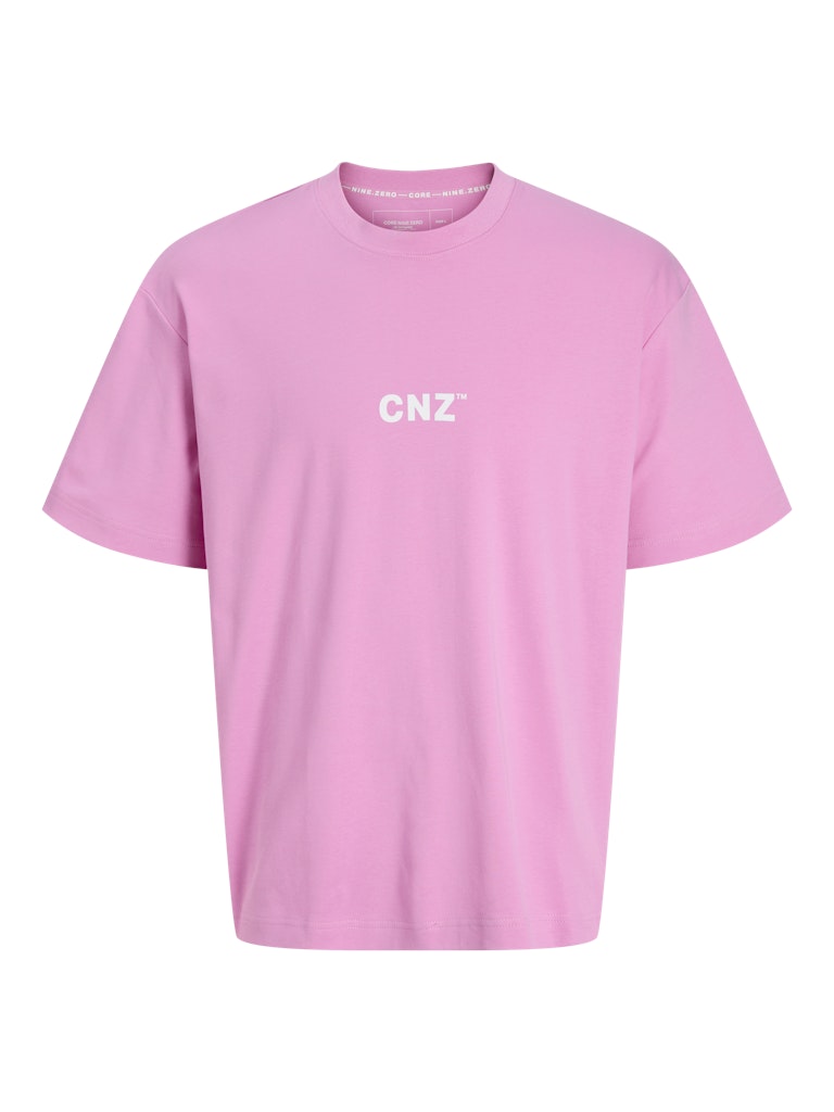 Jack & Jones Herren T-Shirts kurz Fuchsia Pink