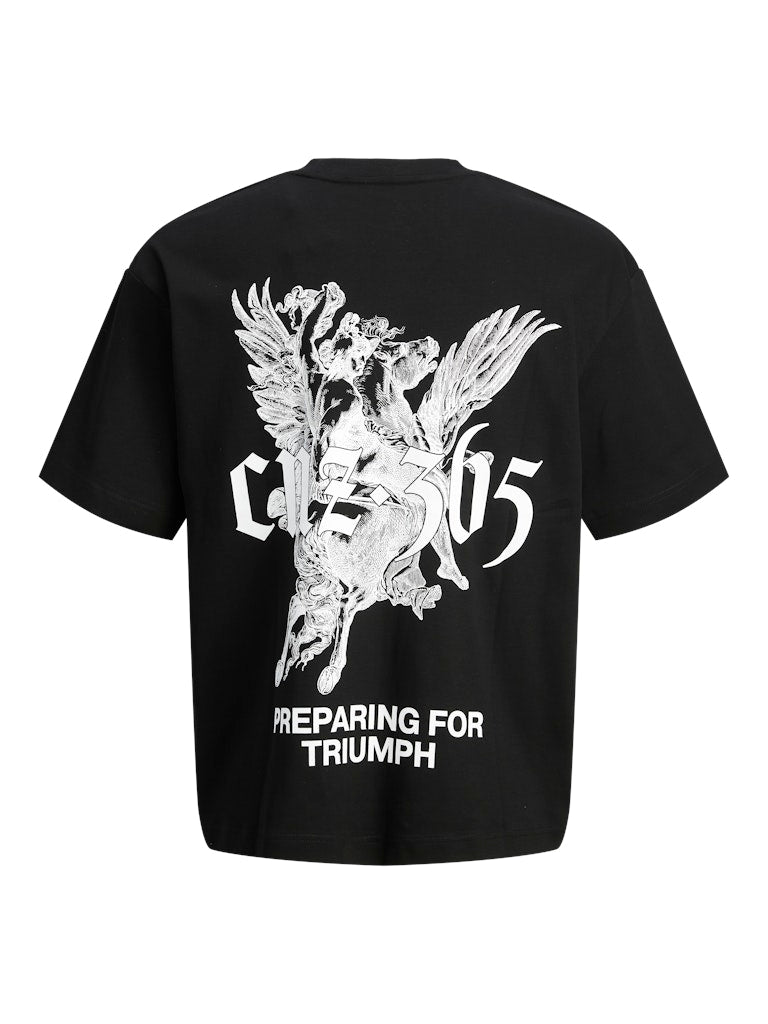 Jack & Jones Herren T-Shirts kurz Black/Main