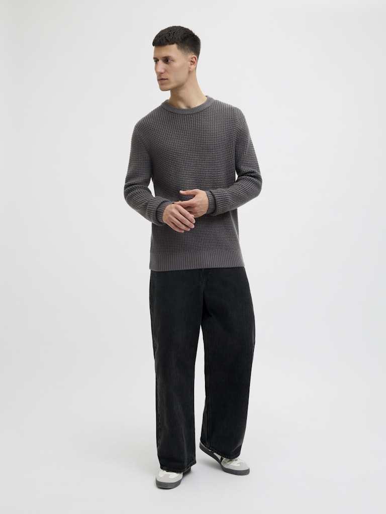 Jack & Jones Herren Pullover Asphalt