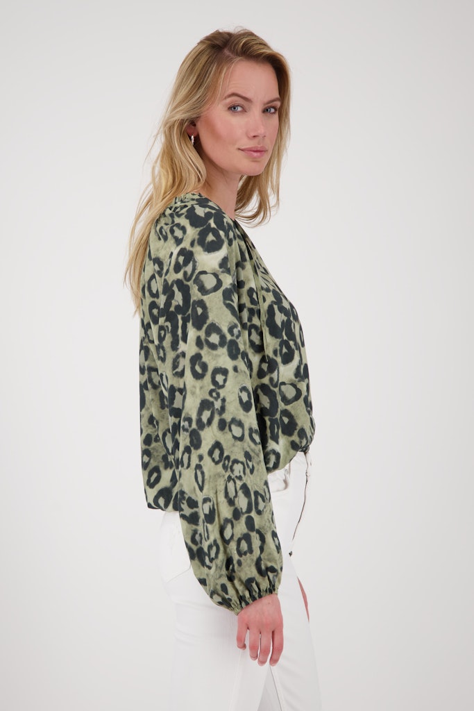 Monari Damen Blusen Bamboo Gemu