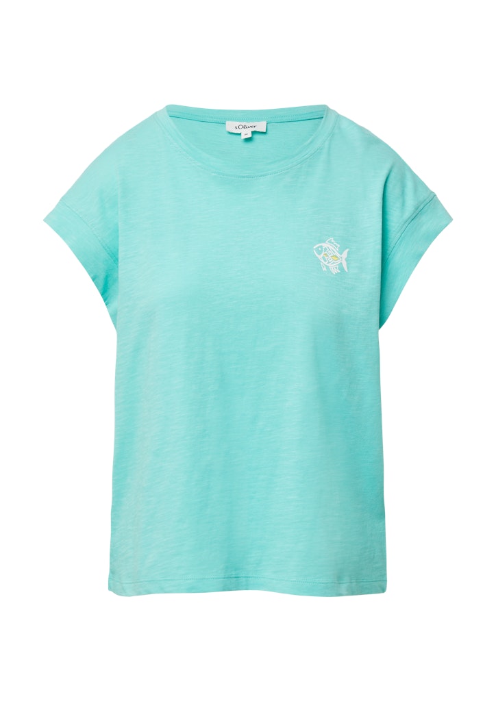 S. Oliver red Damen T-Shirts Blue Green