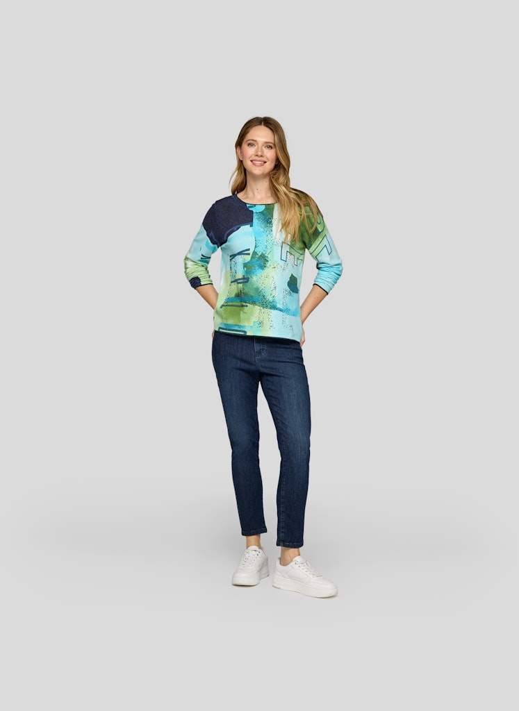 Rabe Damen Pullover Farn