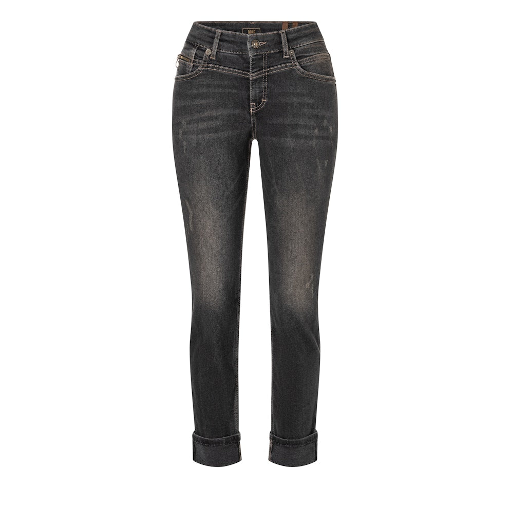 Mac Damen Jeans Fancy Brown Bla