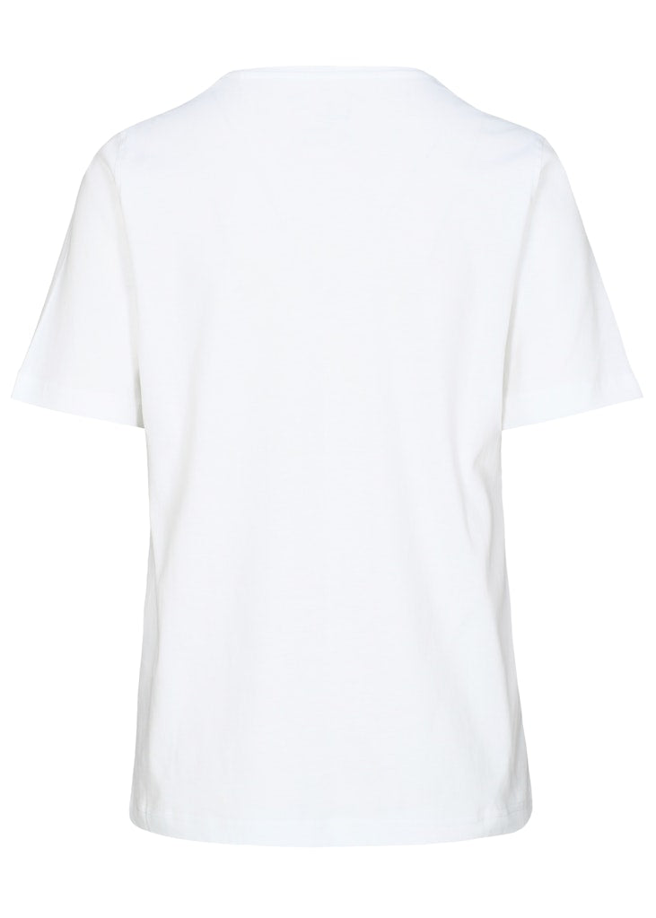 Clarina Damen T-Shirts Weiss