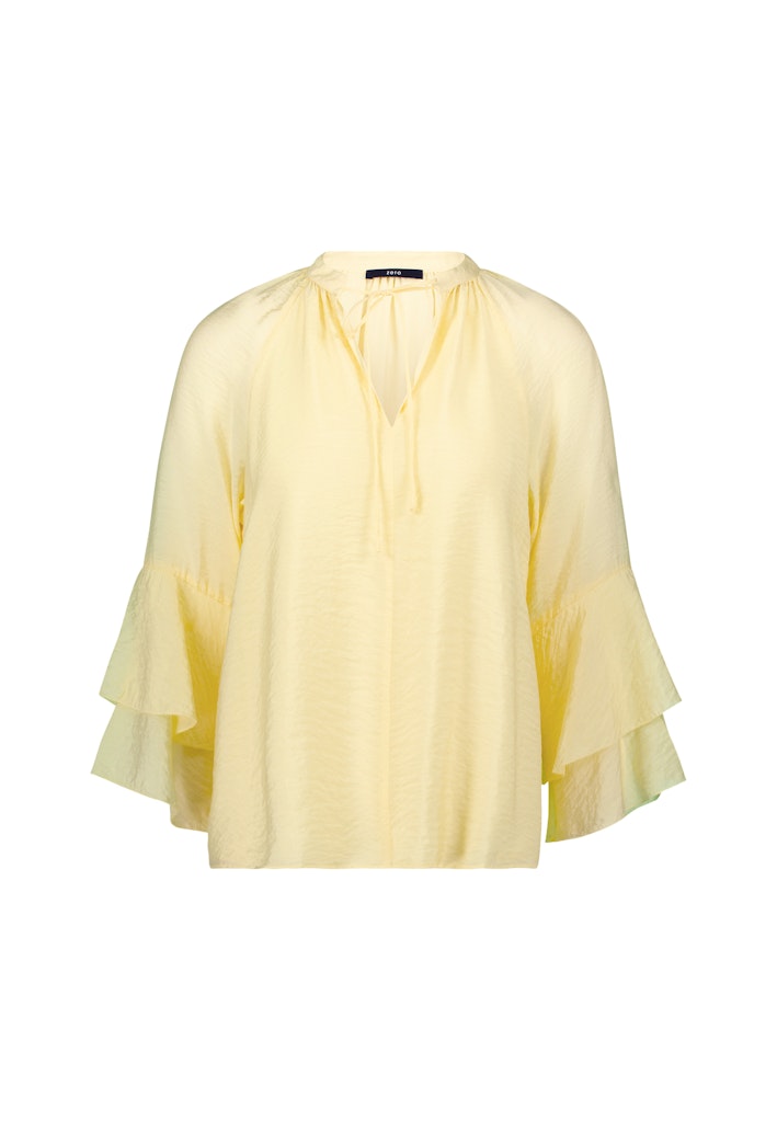 Zero Damen Blusen Double Cream